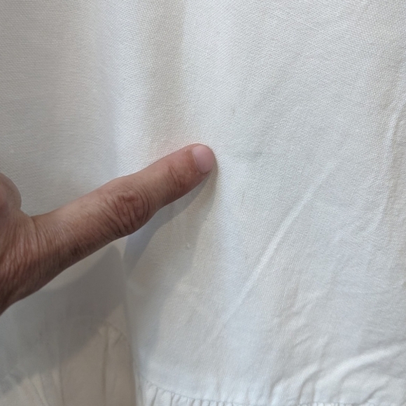 LISA Marie Fernandez 4 Target: Ric Rac Spaghetti Strap Linen Blend Sundress (L) - Picture 9 of 9